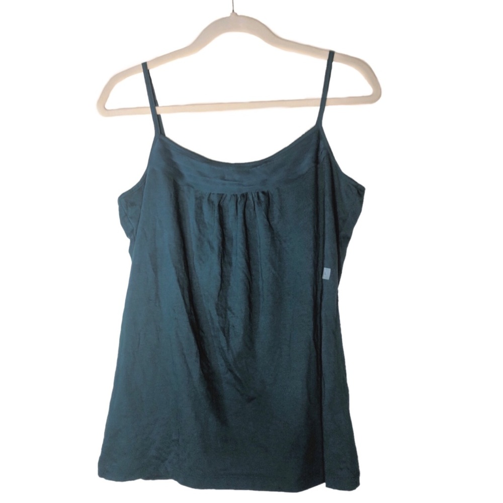 Ann Taylor Loft Green/Turquoise Tank